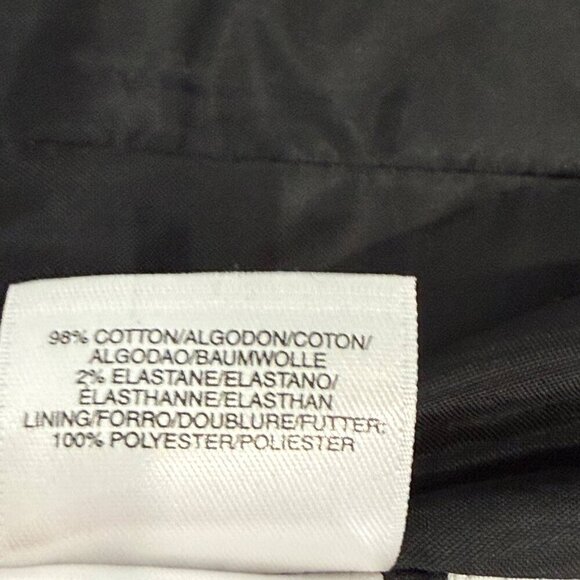 Jones New York Collection Gray White Pinstripe Seersucker Stretch Blazer Size 4 - Picture 4 of 8